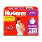 Fralda Roupinha Huggies Supreme Care Tamanho M Pacote Hiper 72 Fraldas Descartáveis