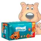 Fralda Scooby Doo Hiper 1 Pacote Tamanho P - 81 Unidades - Scooby Hiper