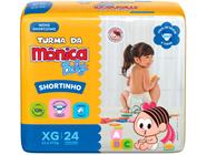 Fralda Shortinho Turma da Monica Baby Tam. XG - 12 a 17kg 24 Unidades