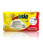 Fralda Supersecao M 12 unidades - Femeas