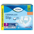 Fralda Tena Dermacare Slip Geriatrica Com 16 Tam.g Severa