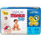 Fralda Turma da Mônica Baby Mega G 44un