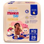 Fralda Turma da Mônica Baby Premium XG 26 Fraldas Descartáveis