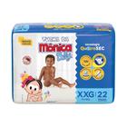 Fralda Turma da Mônica Baby XXG com 22 unidades - 14 a 18 kg