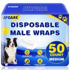 Fraldas descartáveis para cães machos XPCARE 50 unidades (médias)
