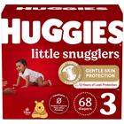 Fraldas Huggies Little Snugglers Tamanho 3 (7-13kg) - Pacote com 68 Unidades