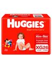 fraldas huggies pacotes mega suprem care