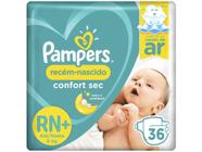 Fraldas Pampers Confort Sec Tam. RN - 36 Unidades