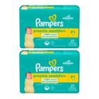 Fraldas Pampers Premiee Swadlers Prematuro Tam P - Caixa 2 - Pampers Preemie Swaddlers