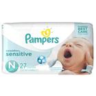 Fraldas Pampers Swaddlers Sensitive Newborn Tamanho 0 (até 4 kg)