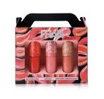 Franciny Ehlke Glosslicious Gloss Labial Kit com 3 cores, cherry, juicy, cookie 5ml cada