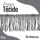 Franja De Tecido Gelo - 10Mm Rolo Com 10 Metros - Nybc