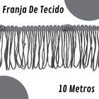 Franja De Tecido Gelo - 5Mm Rolo Com 10 Metros - Nybc