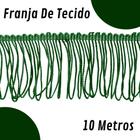Franja De Tecido Verde Bandeira - 5Mm Rolo Com 10 Metros - Nybc