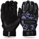 Franklin Sports MLB Digitek Baseball Batting Luvas - Preto / Preto Digi - Jovem Pequeno