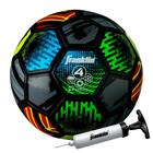 Franklin Sports Mystic Kids Soccer Ball - Tamanho 4 Youth Soccer Ball - Soft Cover - Great for Kids and Toddlers - Air Pump Incluído