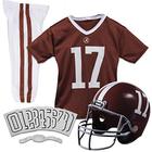 Franklin Sports NCAA Alabama Crimson Tide Kids College Football Uniform Set - Youth Uniform Set - Inclui Jersey, Capacete, Calças - Jovem Médio