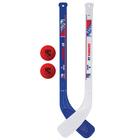 Franklin Sports New York Rangers NHL Mini Hockey Stick Set