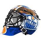 Franklin Sports NHL Edmonton Oilers Mini Hockey Goalie Mas