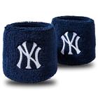 Franklin Sports Wristband 2-Pack, New York Yankees, 2,5" x 2,5"