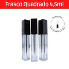Frasco Gloss Quadrado Vazio 4,5ml Premium Batom (10und)