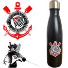 Frasco Inquebrável de Aço Inox Corinthians 750ml Para Uso Diário Entrega Rápida - Aton