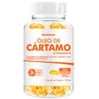 Frasco Óleo De Cártamo Suplemento 100% Natural Vitamina E 60 Capsulas Gelatinosas Moles 1450mg