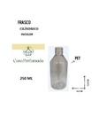 Frasco pet cristal volume 250 ml - Casa Perfumada