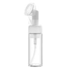 Frasco Pump Escova Silicone Limpeza Facial pratico delicado