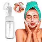 Frasco Pump Espuma Limpeza Facial Skin Care Escova Silicone 120ml
