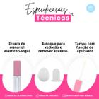 Frasco Quadrado Para Gloss Labial Batom Liquido 4,5ml - 5und - Embanet Comercio De Embalagens