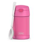 Frasco Térmico Thermos Funtainer 473ml - Aço Inoxidável Rosa Neon