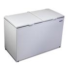 Freezer e Refrigerador Metalfrio DA420 Horizontal Com 419 Litros e 2 Portas Branco