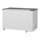 Freezer Horizontal Conservador Dupla Ação HCED411 Refrigerador Porta De Vidro 411 Litros Fricon