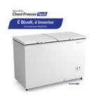 Freezer Horizontal Dupla Ação 417L Metalfrio Bivolt Inverter DA420IFTech