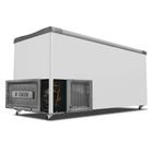 Freezer Horizontal NF55 Branco Metalfrio Refrigerador Com Tampa De Vidro 220 V