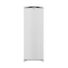 Freezer Vertical Consul de 293 litros modelo CVU30MB na cor branca visto de frente