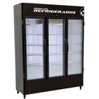 Freezer Vertical Expositor de Bebidas 3 Portas de Vidro 220v