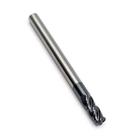 Fresa Toroídal Metal Duro 4 Cortes Com 45HRC 12mm R2 cobertura TiAlN