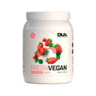 Fresh Vegan Proteína Vegana 100% Natural Morango 520g - Dux Nutrition