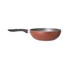 Frigideira antiaderente brinox wok 4,1l pro-flon 28cm