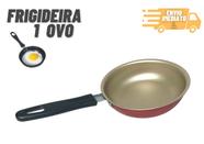 Frigideira Antiaderente Teflon 12 cm Fritar 1 Ovo Preta ou Vermelha