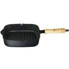 Frigideira Bistequeira Cook Grill Ferro Fundido 22cm - Fundição Santana