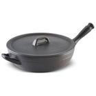 Frigideira Ceraflame Cerâmica Martelada+ 28Cm 2,5L Grafite
