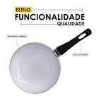 Frigideira com Revestimento Cerâmico Antiaderente e Cabo de Baquelite 20cm - Preto