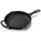 Frigideira estilo preta cabo e alça de ferro 4x24cm 1,5l ferro fundido panela mineira
