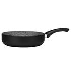 Frigideira Funda Antiaderente Preto 24cm 2.8L Espessura 2mm Maximum Stone Panelux