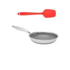 Frigideira Inox 20CM ISA SCHERER com colher espatula