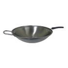 Frigideira Panela Wok Aço Inox Tacho Chinês Funda 38cm 4L - Jamar