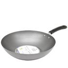 Frigideira Wok 30cm Antiaderente Casa do Chef Cinza